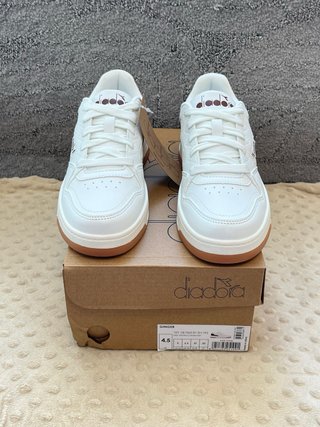 Scarpe Diadora bianche/marrone taglia 37