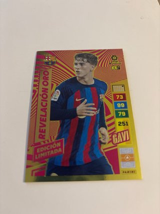 Lote Pedri Gavi Oro Edición Limitada Adrenalyn XL
