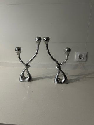 Candelabros Matthew Hilton Plata
