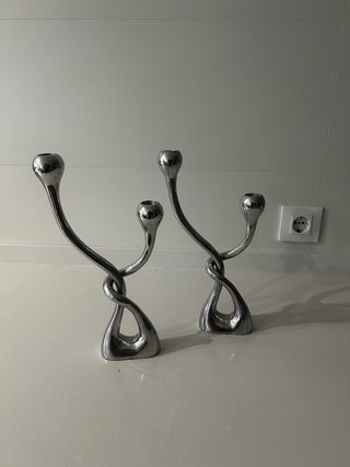 Candelabros Matthew Hilton Plata
