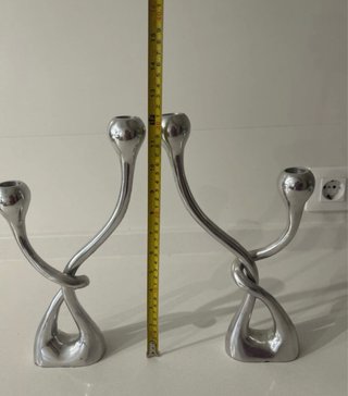 Candelabros Matthew Hilton Plata