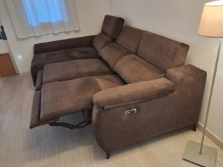 Sofá Chaiselongue 2 Motores + Funda