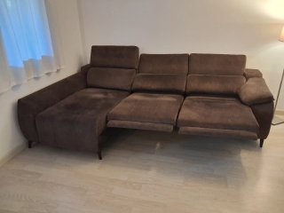 Sofá Chaiselongue 2 Motores + Funda