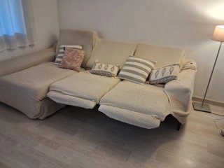 Sofá Chaiselongue 2 Motores + Funda