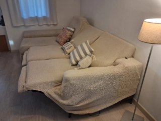 Sofá Chaiselongue 2 Motores + Funda