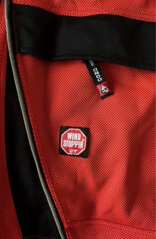 Chaqueta Etxeondo Windstopper Roja