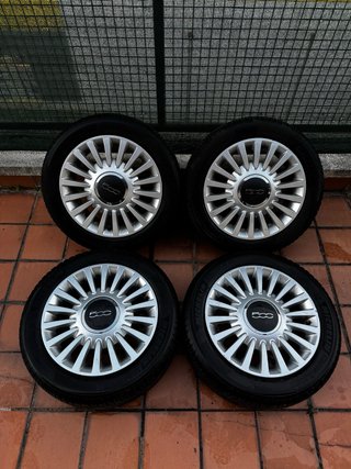 Llantas Fiat 500 con Neumáticos Michelin
