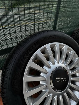 Llantas Fiat 500 con Neumáticos Michelin