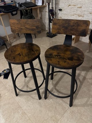 Taburetes Altos Cocina VASAGLE (Juego 2)