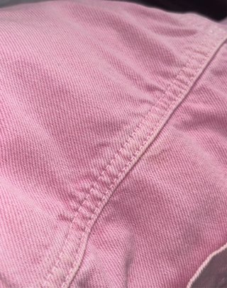 Cazadora vaquera Zara rosa Talla M