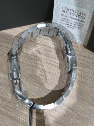 Reloj Emporio Armani Cronógrafo Plata