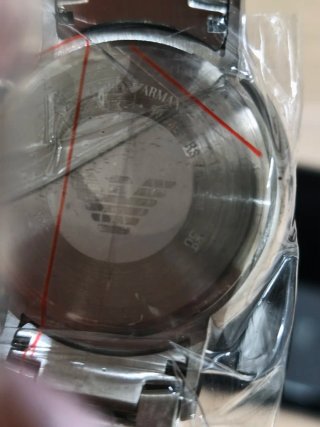 Reloj Emporio Armani Cronógrafo Plata