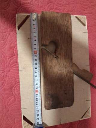 Cepillo carpintero antiguo madera