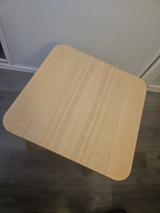Mesa auxiliar madera Ikea