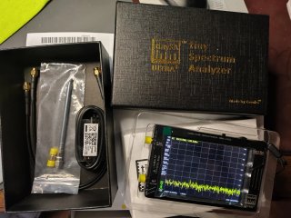 tinySA ULTRA+ analizador de espectro