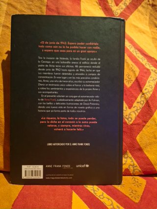 Libro: el diario de Anne frank