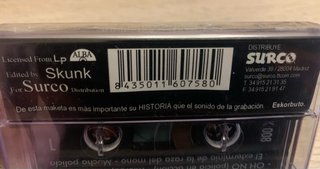 Cassette.Eskorbuto - Jodiendolo Todo-  Maketa 1983