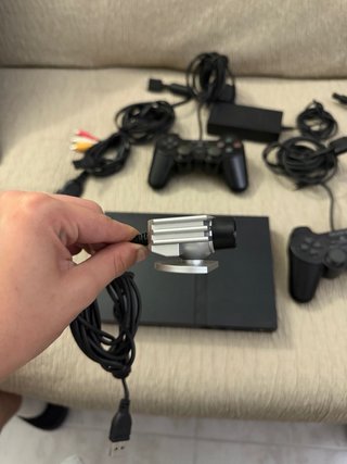 PlayStation 2 Slim Nera + Accessori