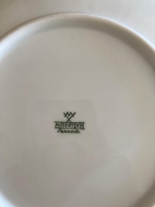 Vajilla Mitterteich Porcelana Bávara