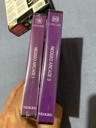 Consola Neo Geo Super Pocket + 2 Cartuchos Evercad