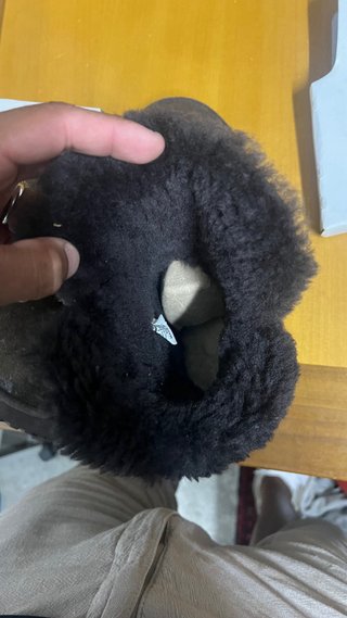 Stivaletti donna marroni con pelo