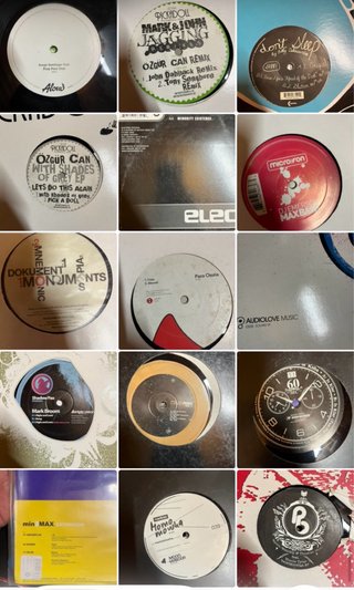 Lote 16 vinilos minimal y techouse