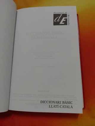 Diccionari bàsic llatí-català