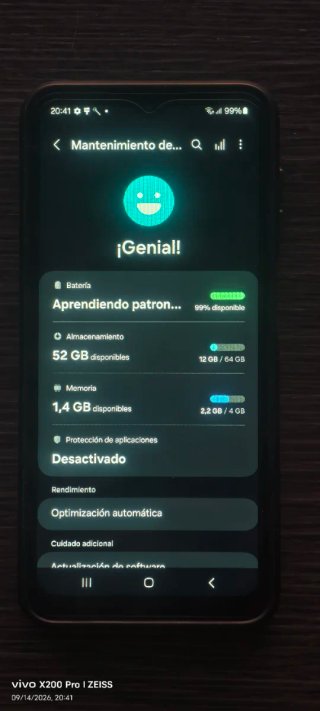 Samsung Galaxy M13 64GB + funda + protector