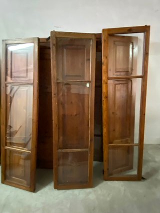 Puertas mallorquinas antiguas de madera