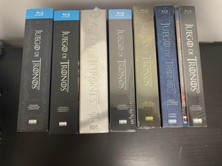 JUEGO DE TRONOS Blu-ray Temp 1 a 7 FIRMADA!!