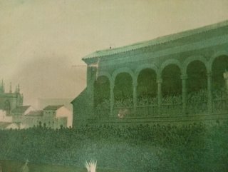 Cuadro Los Banderilleros Blanchard Sevilla 100*70