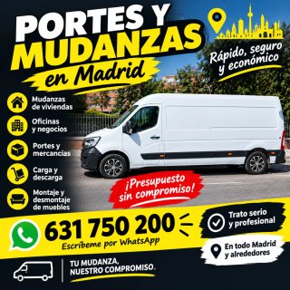 Portes y mudanzas