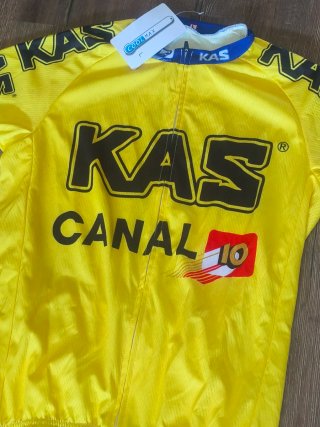 Conjunto Ciclismo nuevo Retro KAS Canal 10