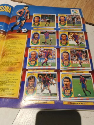 Album Cromos Liga 96/97 Completo