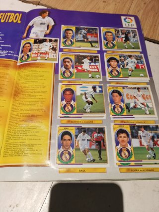 Album Cromos Liga 96/97 Completo