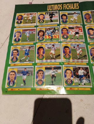 Album Cromos Liga 96/97 Completo
