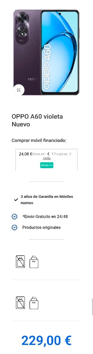 OPPO A60 5G 128GB