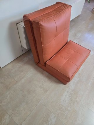 Sofá Cama Plegable Naranja