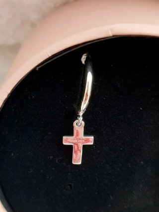 Pendientes Tous Cruz Plata