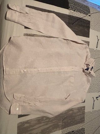 Camiseta GANT Lino beige