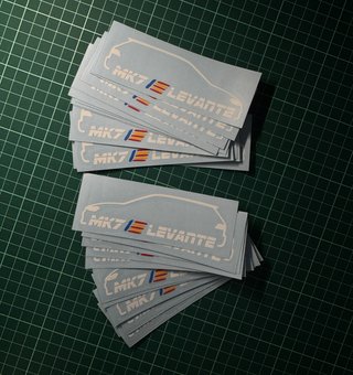 PACK 25 Pegatinas vinilo PERSONALIZADAS