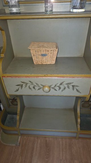 Mueble recibidor espejo antiguo de Arte Ferro
