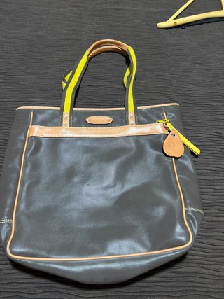 Bolso El Potro Original Marrón y Amarillo