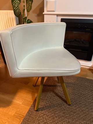 Sillas de Cocina Blancas y Amarillas