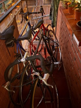 Lote de 7 bicicletas de carretera