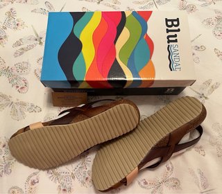 Sandalias Blu Sandal Piel Multicuero Talla 42