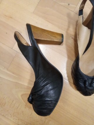 Mis Moor Talla 37.5 Slingback Negro