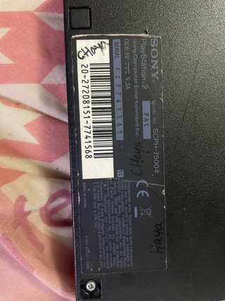 Console PlayStation 2 Nera