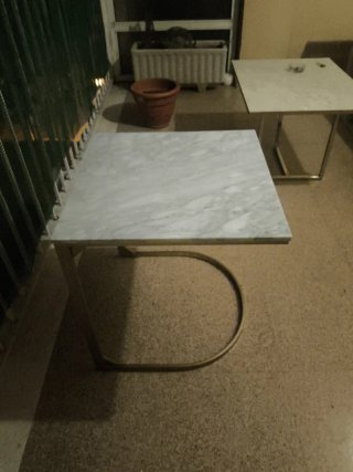 Mesa auxiliar mármol