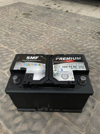 Batería Coche SMF Premium 75Ah 640A
